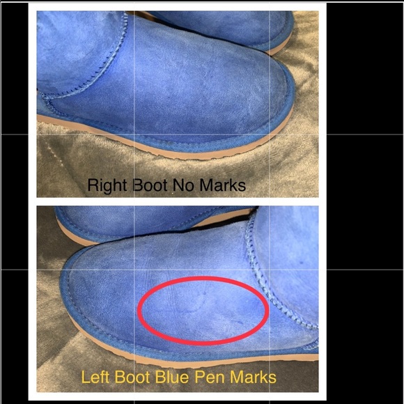 UGG Bailey Royal Blue Sz. 7 Boots - Picture 6 of 7